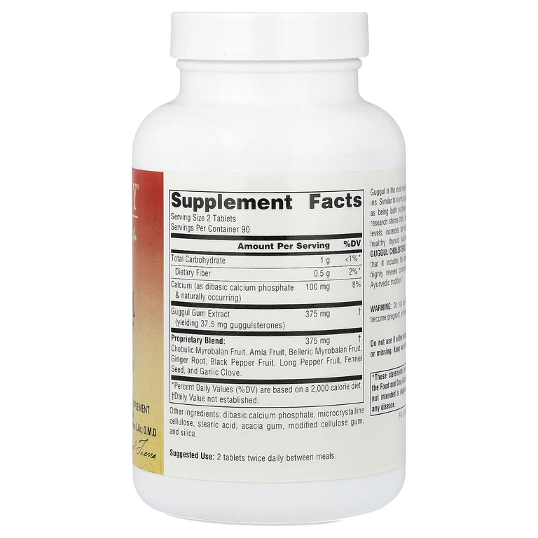 Planetary Herbals, Ayurvedics, Guggul Cholesterol Compound™, 180 таблеток