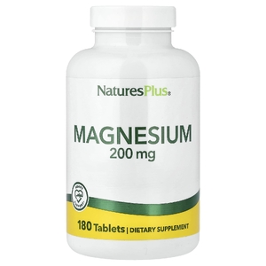 NaturesPlus, Магний, 200 мг, 180 таблеток