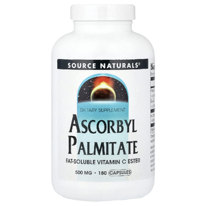 Source Naturals, аскорбил пальмитат, 180 капсул