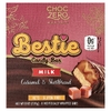 ChocZero, Bestie Candy Bar, батончики с молоком, карамелью и песочным печеньем, 8 батончиков в индивидуальной упаковке, 28 г (1 унция) каждый