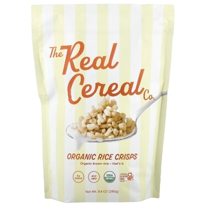 The Real Cereal Co, органические рисовые чипсы, 240 г (8,4 унции)