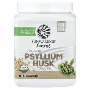 Sunwarrior, Harvest, порошок из органической шелухи семян подорожника, 330 г (11,64 унции)