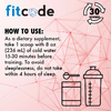 fitcode, Versus Energy®, предтренировочный комплекс, вишневый лаймад, 249 г (8,8 унции)