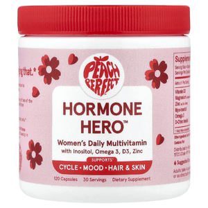 Peach Perfect, Hormone Hero™, ежедневные мультивитамины для женщин, 120 капсул