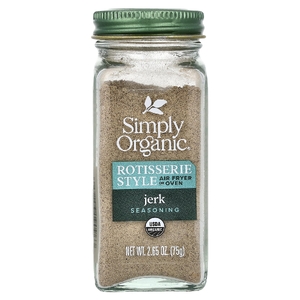 Simply Organic, приправа для гриля, джерк, 75 г (2,65 унции)