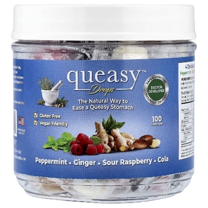 Preggie, Queasy™, капли, ассорти, 100 пастилок