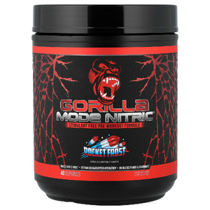 Gorilla Mind LLC, Mode Nitric, предтренировочный комплекс без стимуляторов, Rocket Frost, 768 г (1,69 фунта)