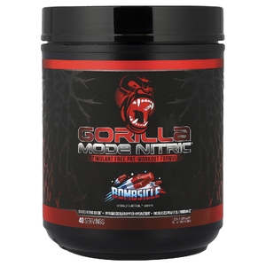 Gorilla Mind, Mode Nitric®, предтренировочная добавка без стимуляторов, Bombscle, 768 г (1,69 фунта)