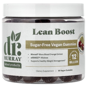 Dr. Murray's, Lean Boost, жевательные таблетки, со вкусом вишни, 90 веганских жевательных таблеток
