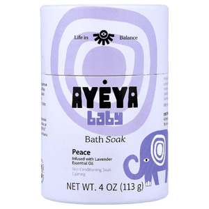 Ayeya, детская добавка для ванны, лаванда, 113 г (4 унции)