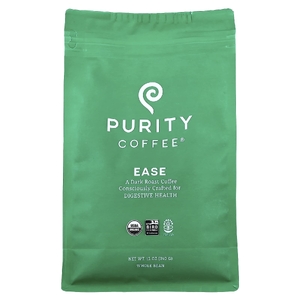 Purity Coffee, Ease, цельная фасоль, темная обжарка, 340 г (12 унций)