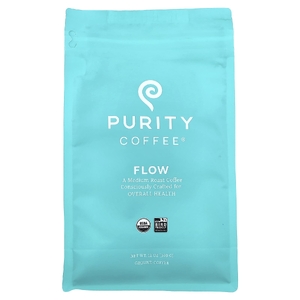 Purity Coffee, Flow, молотый, средняя обжарка, 340 г (12 унций)