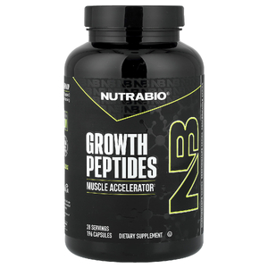 NutraBio, пептиды роста, 196 капсул