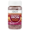 OLLY, Delightful Iron, железо для детей от 4 лет, фруктовый пунш, 60 жевательных таблеток