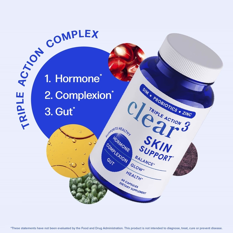 SMNutrition, Triple Action Clear 3, 60 капсул