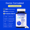 SMNutrition, Triple Action Clear 3, поддержка кожи, DIM, пробиотики, цинк, 60 капсул