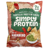 Simply Protein, протеиновые чипсы из тортильи, хабанеро, 130 г (4,58 унции)