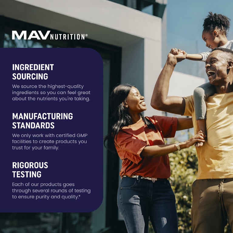 MAV Nutrition, добавка для поддержки здоровья сердца, 90 капсул