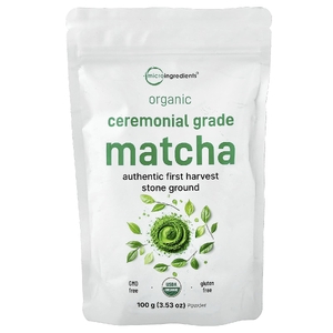 Micro Ingredients, органический церемониальный порошок матча, 100 г (3,53 унции)