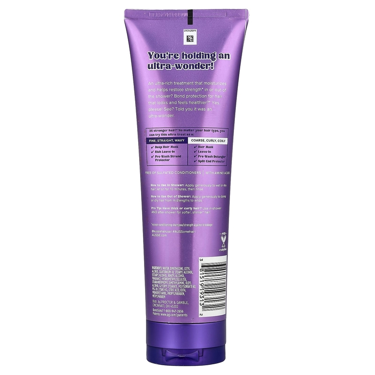 Aussie, Ultra Wonder Treatment, универсальное средство, 240 мл (8 жидк. унций)