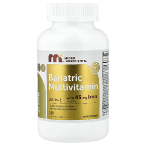Micro Ingredients, Bariatric Multivitamin, мультивитамины, 240 вегетарианских капсул