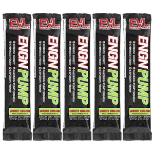 EVLution Nutrition, ENGN® Pump, вишневый лаймад, 5 пакетиков по 9 г (0,32 унции)