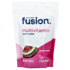 Bariatric Fusion, мультивитаминные жевательные таблетки, со вкусом арбуза, 60 жевательных таблеток