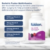 Bariatric Fusion, мультивитамины с высоким содержанием ADEK, со вкусом ягод, 120 таблеток