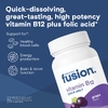 Bariatric Fusion, витамин B12, Quick Melt, со вкусом винограда, 90 таблеток