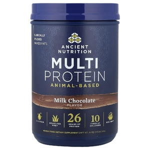 Ancient Nutrition, мультипротеин, животного происхождения, молочный шоколад, 511 г (1,13 фунта)