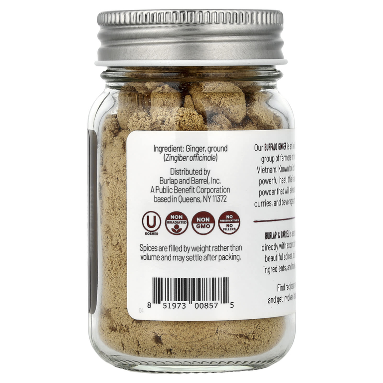 Burlap & Barrel, имбирь баффало, 51 г (1,8 унции)