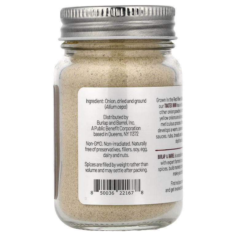 Burlap & Barrel, порошок из обжаренного лука, 82 г (2,9 унции)
