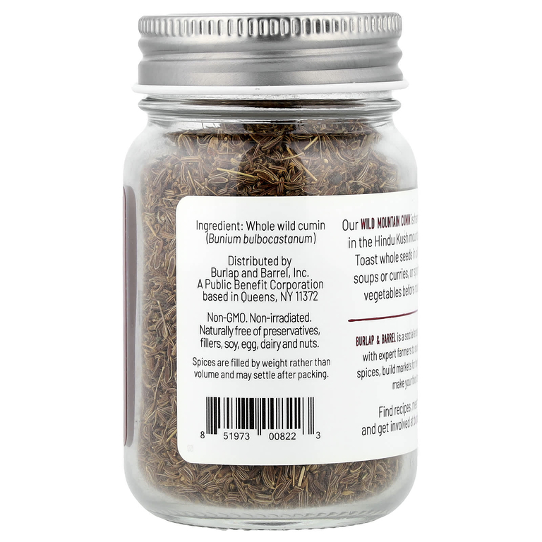 Burlap & Barrel, дикий горный зира, 43 г (1,5 унции)