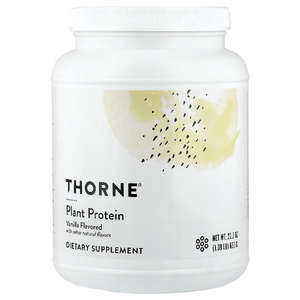 Thorne, растительный протеин, со вкусом ванили, 630 г (1,39 фунта)