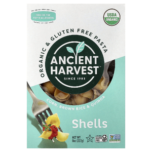 Ancient Harvest, органическая паста без глютена, ракушки, 227 г (8 унций)
