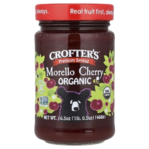 Crofter's Organic, Organic Premium Spread, Morello Cherry, 16.5 oz (468 g)