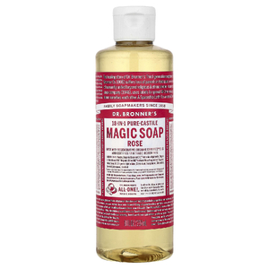 Dr. Bronner's, кастильское волшебное мыло 18 в 1, розовое, 237 мл (8 жидк. унций)