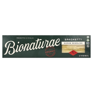 Bionaturae, органические спагетти из семолины, 454 г (16 унций)