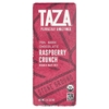 Taza Chocolate, 70% темный шоколад, хрустящая малина, 70 г (2,5 унции)