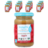 BabyLife Organics, детское питание, от 4 месяцев, с яблоком, 12 баночек по 91 г (3,2 унции)