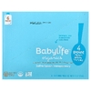 BabyLife Organics, детское питание для детей от 6 месяцев, морковь, груша, свекла и ежевика, 6 паучей по 99 г (3,5 унции)