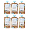BabyLife Organics, детское питание, для детей от 6 месяцев, тыква, яблоко, банан и тыква, 6 паучей по 99 г (3,5 унции)