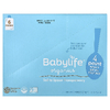 BabyLife Organics, детское питание, для детей от 6 месяцев, батат, персик, груша и банан, 6 паучей по 99 г (3,5 унции)