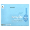BabyLife Organics, детское питание, для детей от 6 месяцев, персик, груша, банан и овсянка, 6 паучей по 99 г (3,5 унции)