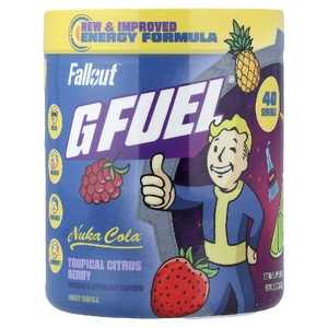 GFUEL, Energy Formula, Dropout™, Nuka Cola™, тропические цитрусовые ягоды, 272 г (9,6 унции)