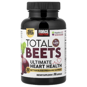 Force Factor, Total Beets®, максимальное здоровье сердца, 90 капсул