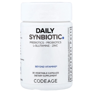 Codeage, Daily Synbiotic, 30 растительных капсул