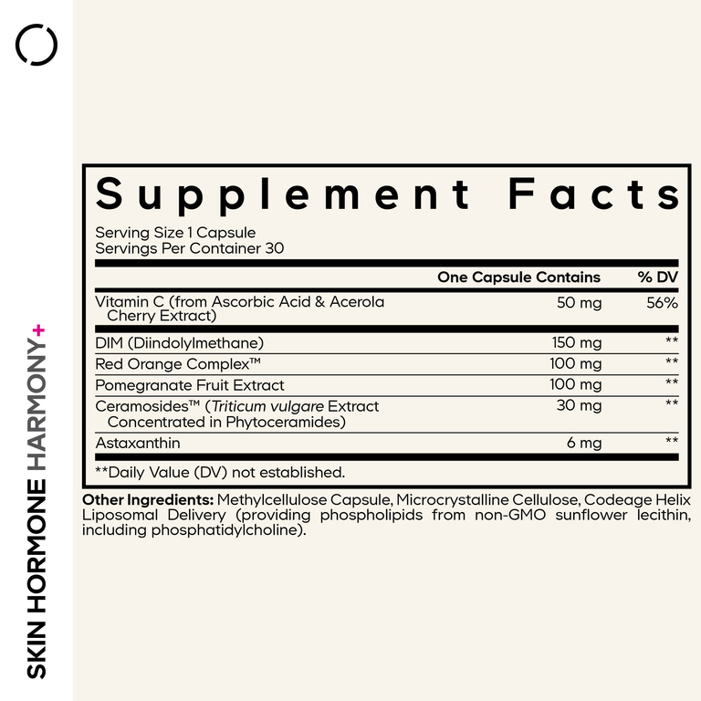 Codeage, Skin Hormone Harmony+, 30 растительных капсул
