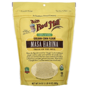 Bob's Red Mill, органическая кукурузная мука, маса харина, 680 г (24 унции)