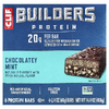 Clif Bar, Builders Protein Bar, Chocolatey Mint, 6 Bars, 2.4 oz (68 g) Each